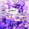 Lavender Balloons, 85 pcs Light Purple Balloons Different Sizes Pack of 18 Inch 12 Inch 10 Inch 5 Inch Purple Balloons for Balloon Garland or Balloon Arch as Party Decorations, Purple-Y15